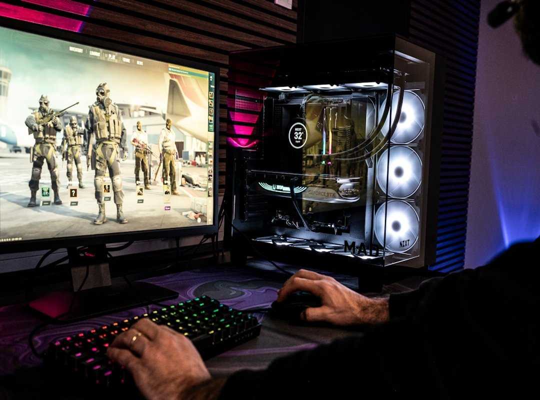 PC setup gaming