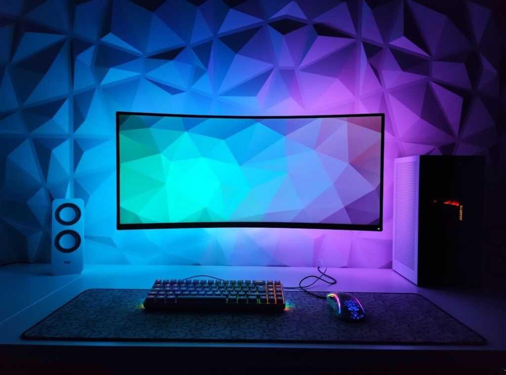 PC setup gaming
